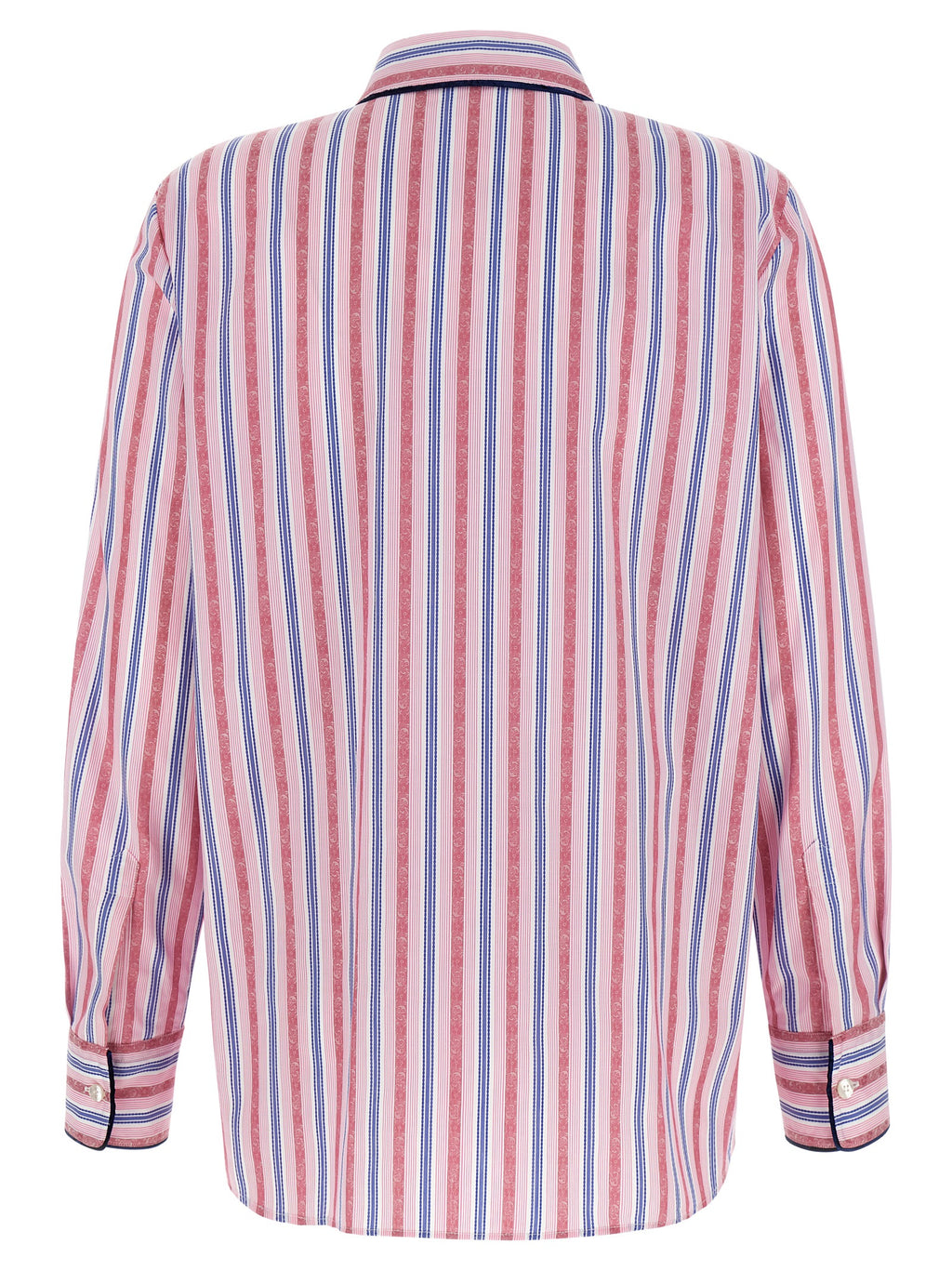 Multicolor Jacquard Cotton Blouse
