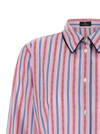 Multicolor Jacquard Cotton Blouse