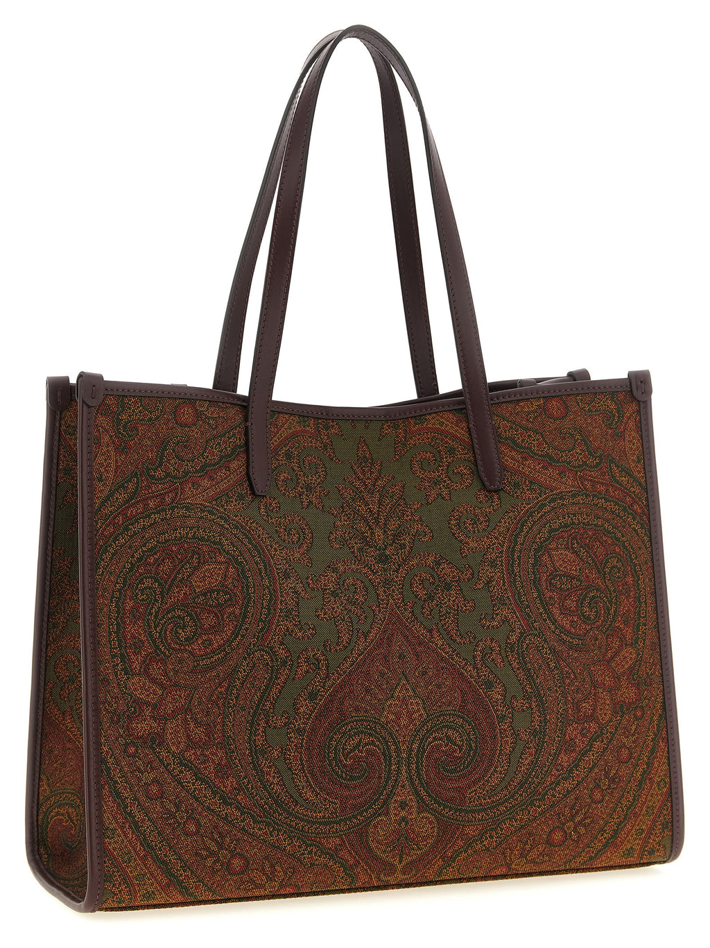 Large Polyester Jacquard Love Trotter Tote