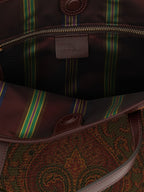 Large Polyester Jacquard Love Trotter Tote