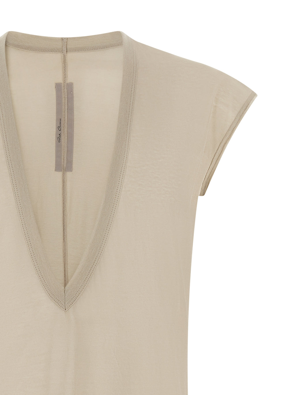 Beige Cotton Dylan T T-Shirt