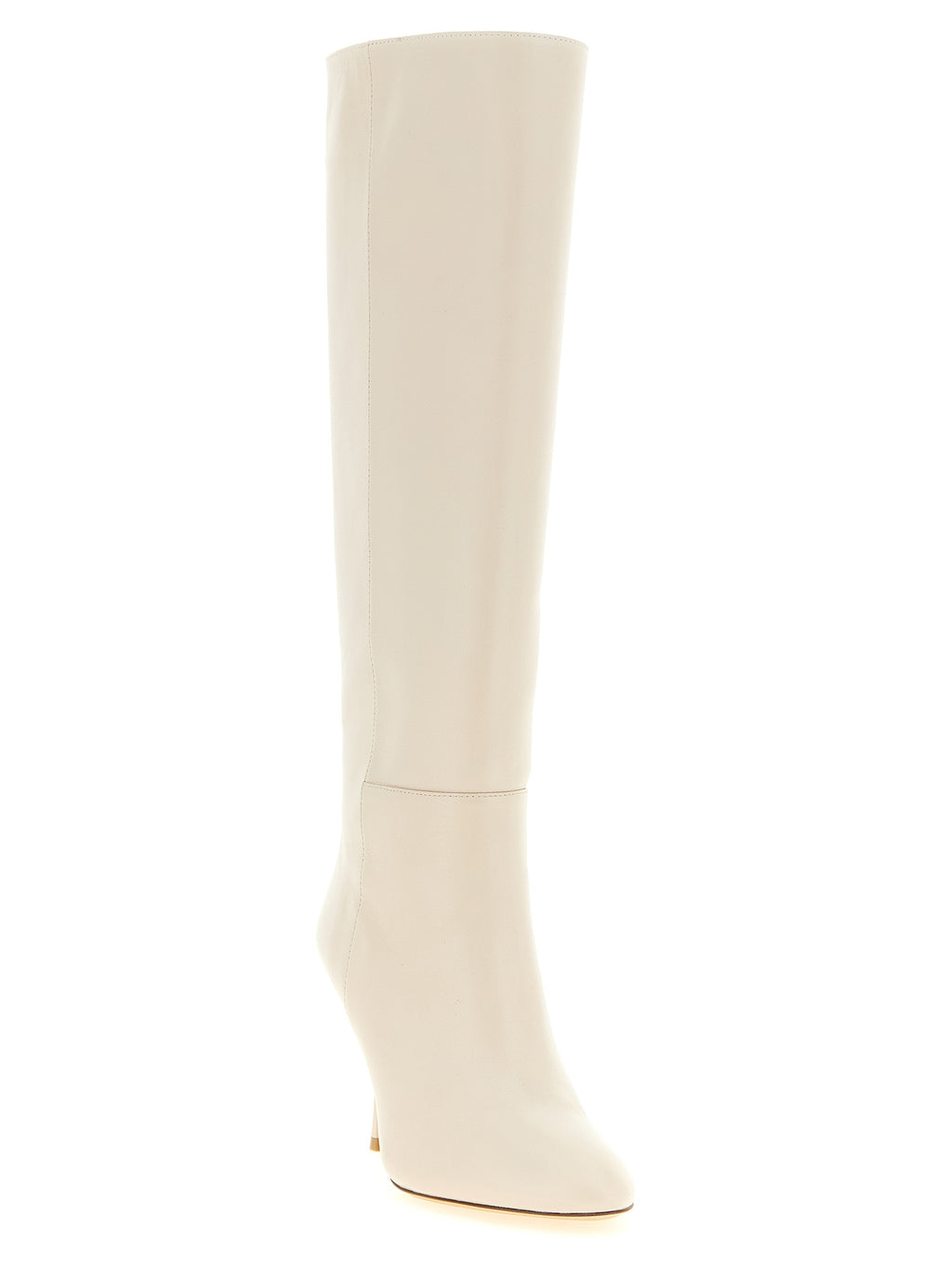 Madison Boot White Lamb Leather Over The Knee