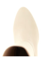 Madison Boot White Lamb Leather Over The Knee
