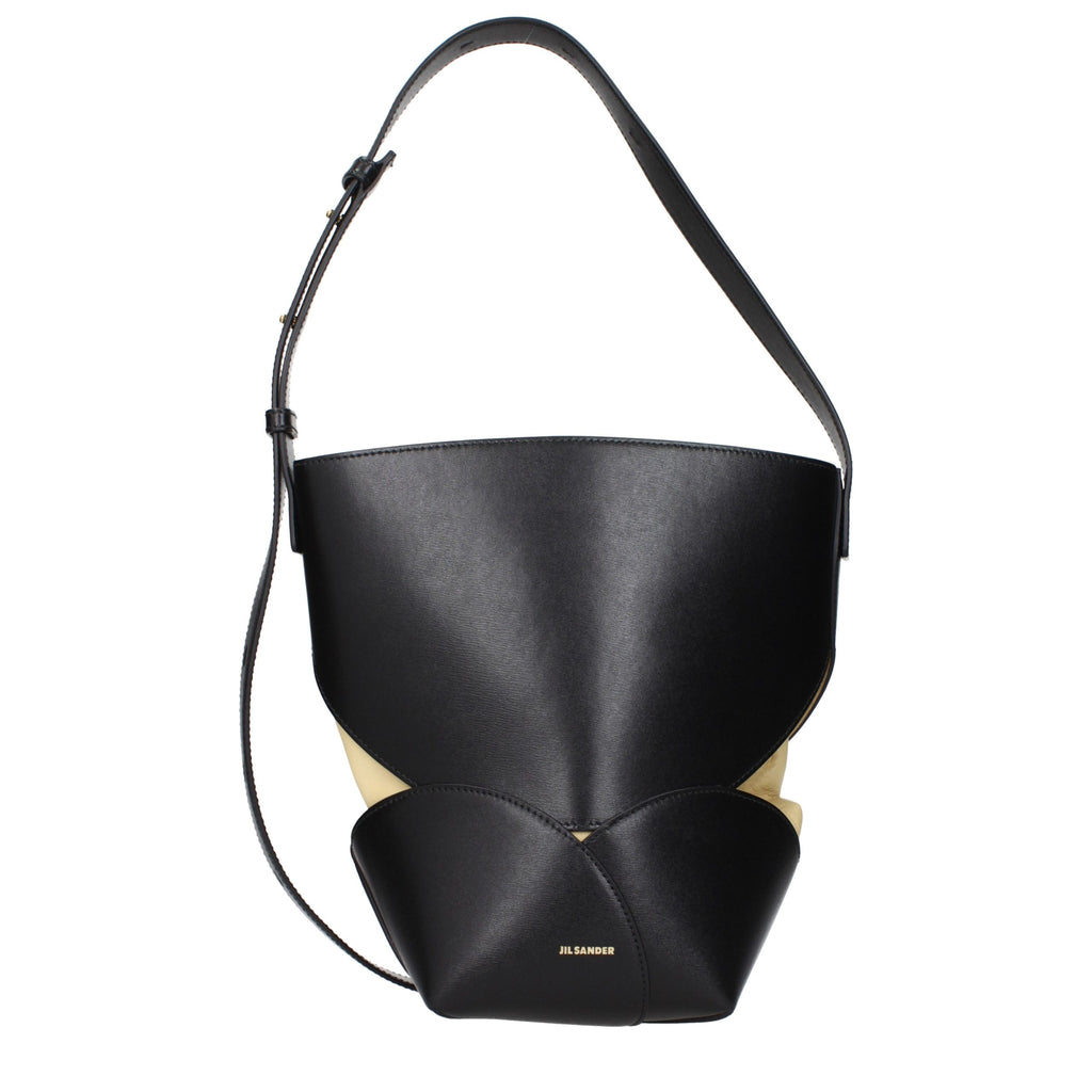Black Leather Crossbody Bag