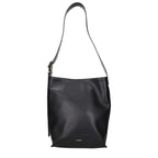 Black Leather Crossbody Bag