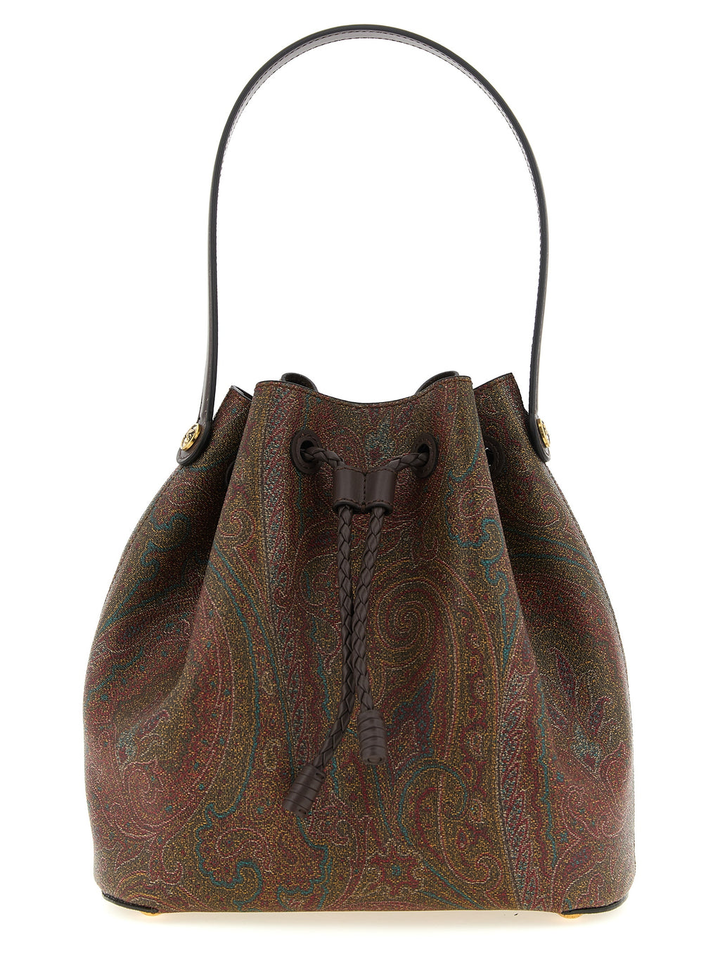 Cotton Small Bucket Bag Arnica