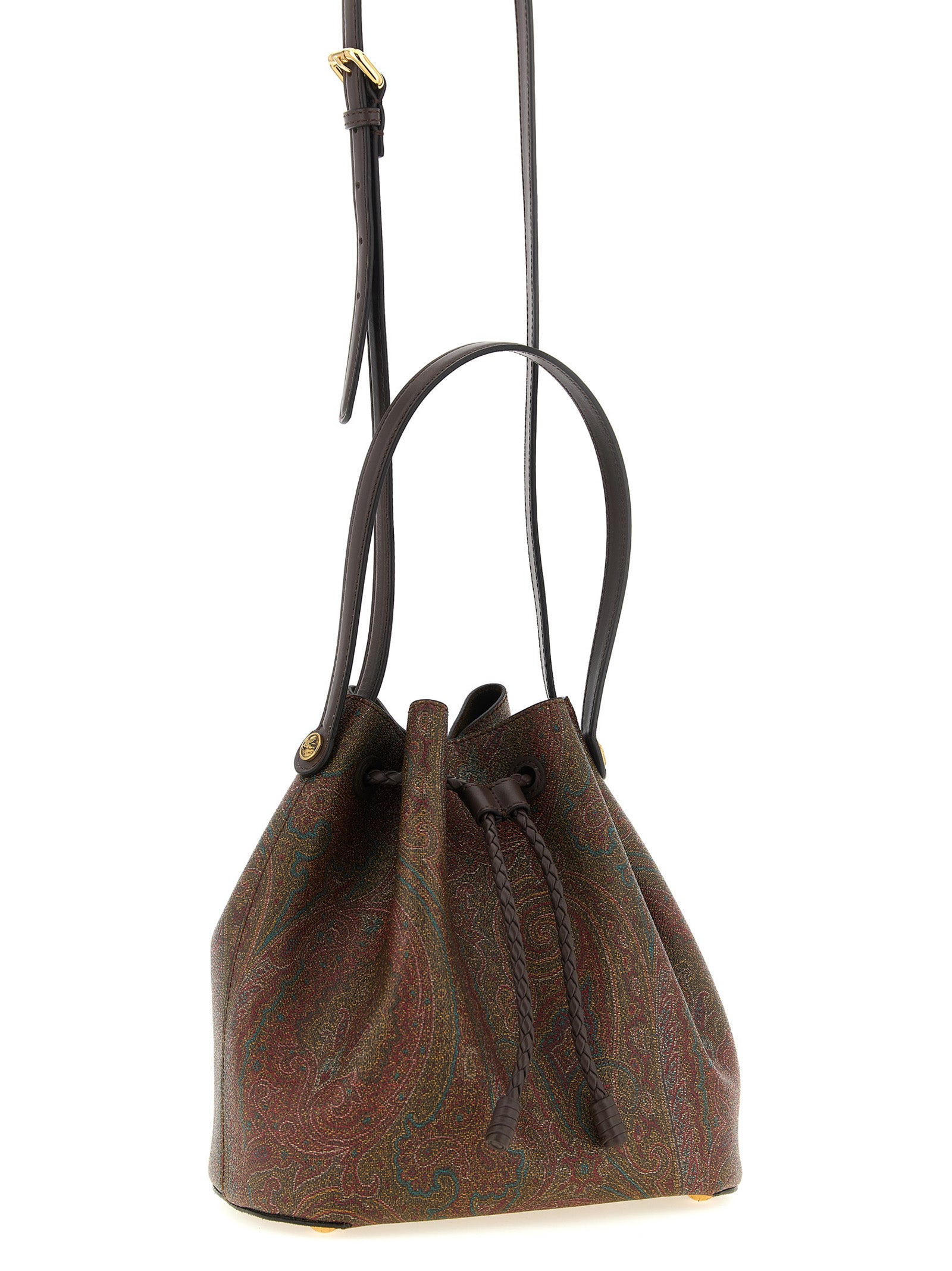 Cotton Small Bucket Bag Arnica