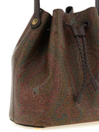 Cotton Small Bucket Bag Arnica
