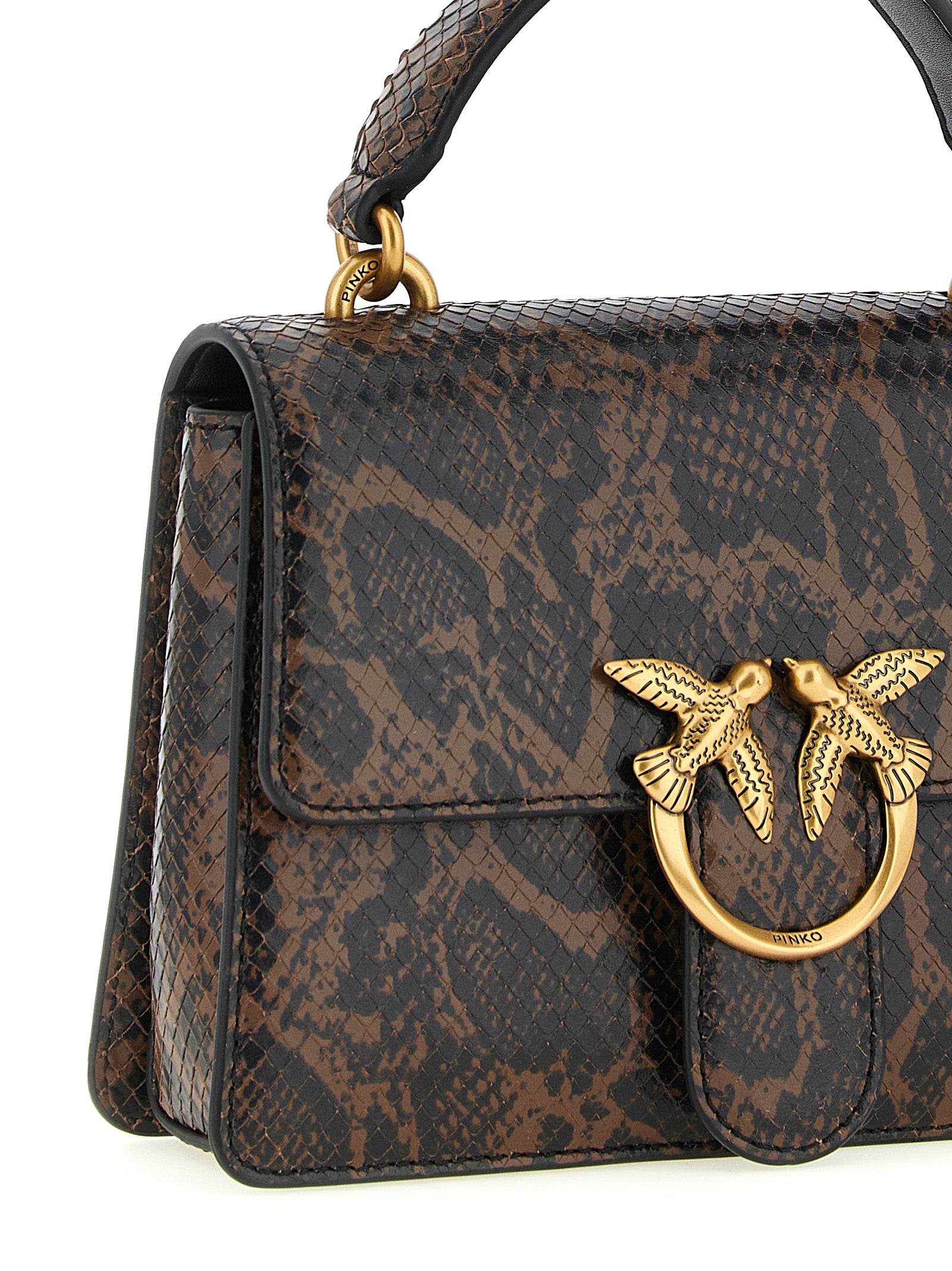 Calfskin Mini Love One Top Light Handbag