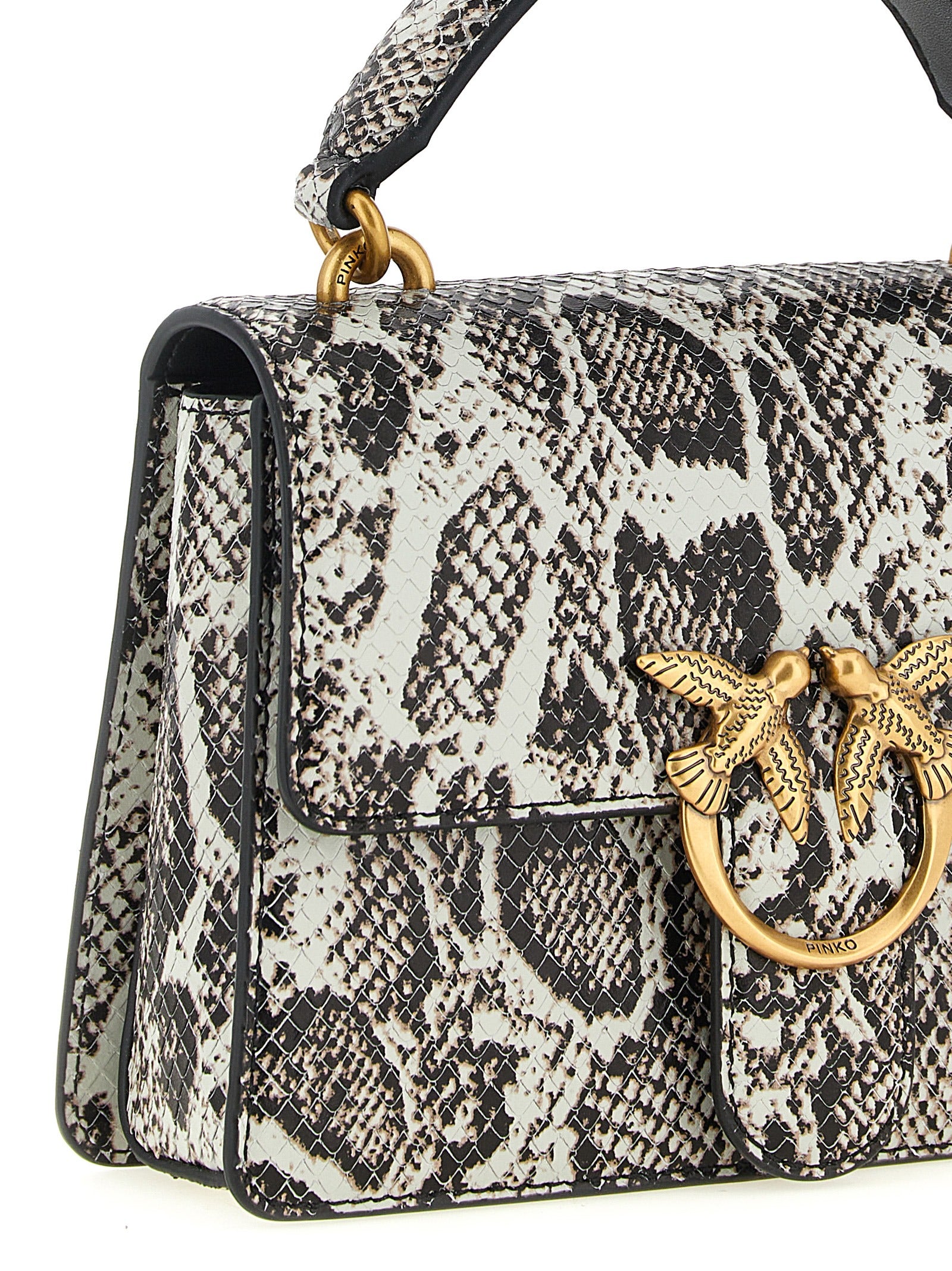 Mini Love One Top Light Calfskin Handbag