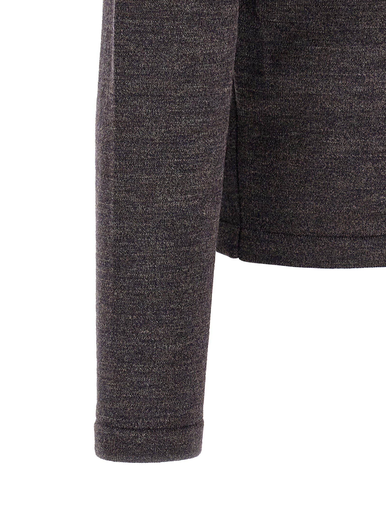 Fine Merino Wool Long‑Sleeve Polo