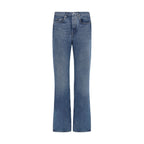 Cotton Venus Straight-Leg Jeans