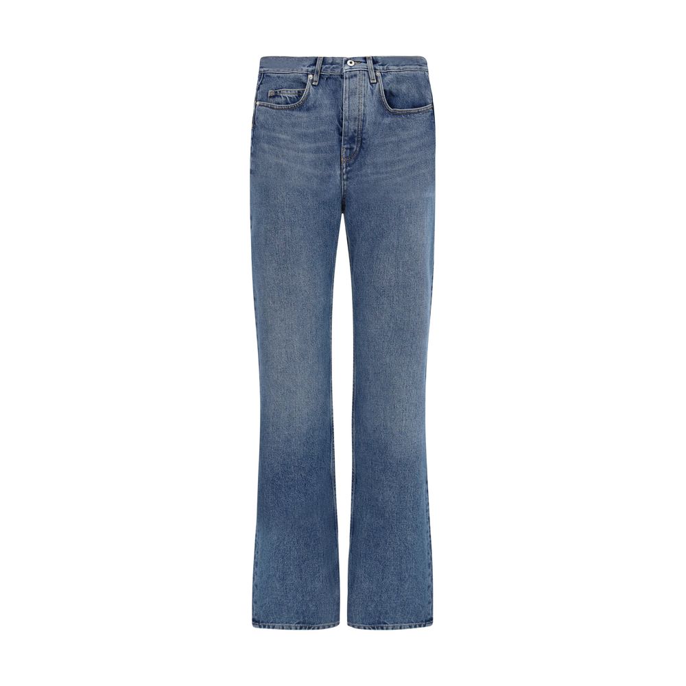 Cotton Venus Straight-Leg Jeans