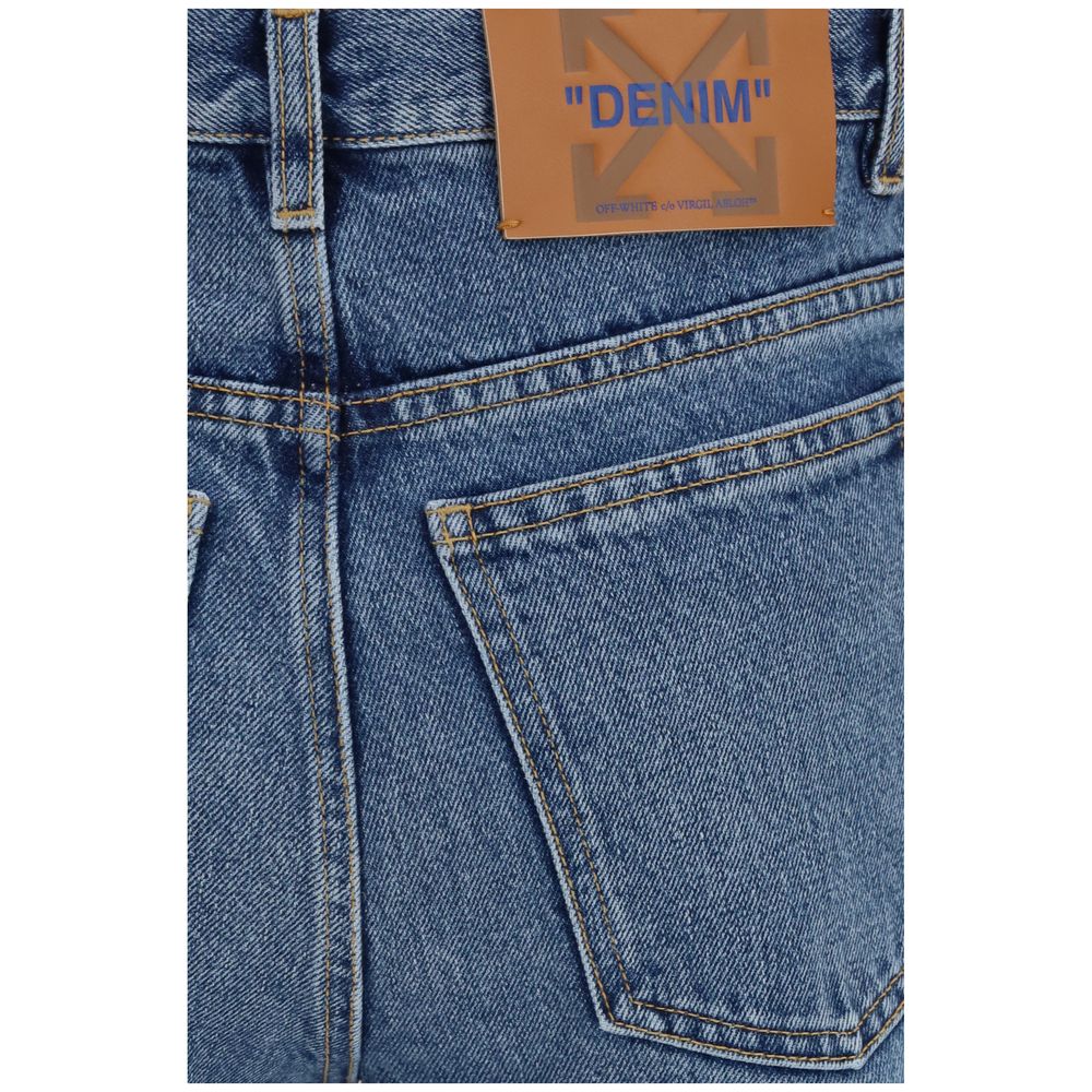 Cotton Venus Straight-Leg Jeans