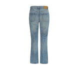 Cotton Straight-Leg Jeans