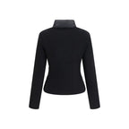 Black Cotton Shell Jacket