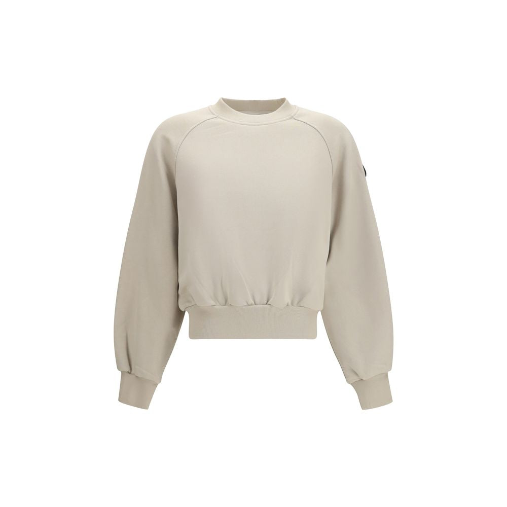 Beige Cotton Sweatshirt