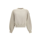 Beige Cotton Sweatshirt