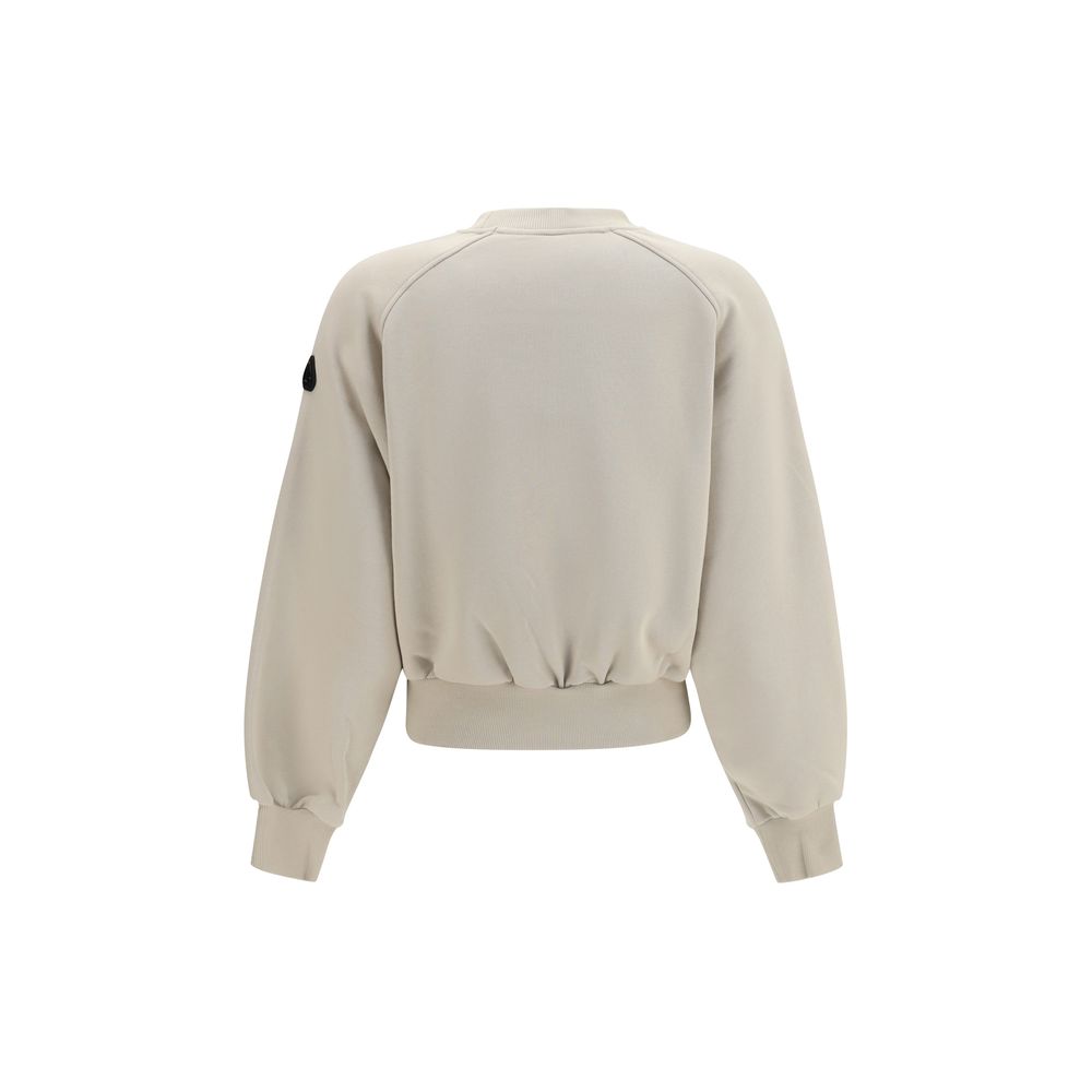 Beige Cotton Sweatshirt