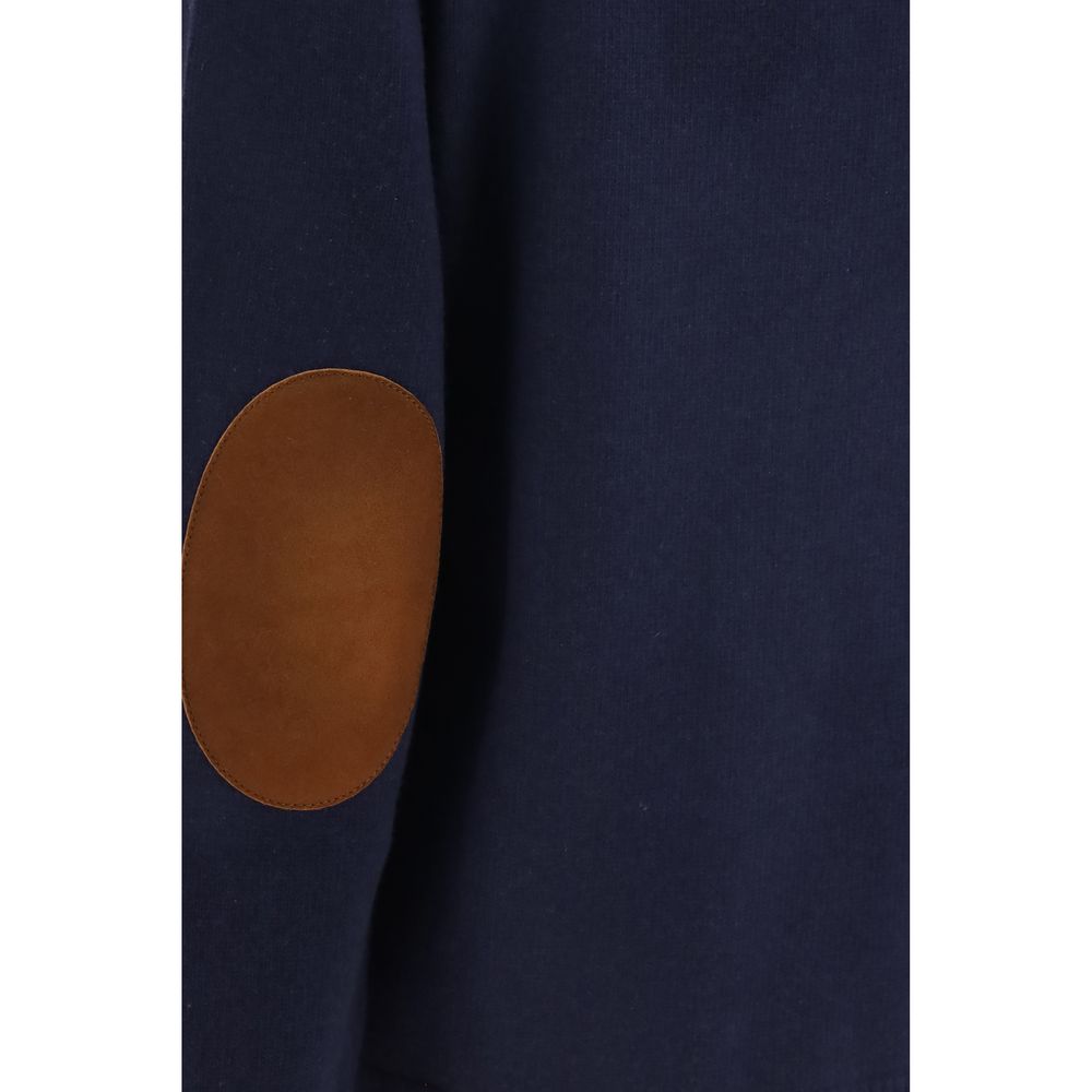 Oversized Wool Crewneck Sweatshirt