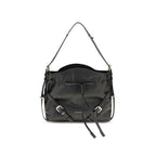 Glossy Calfskin Voyou Bucket Handbag
