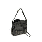 Glossy Calfskin Voyou Bucket Handbag
