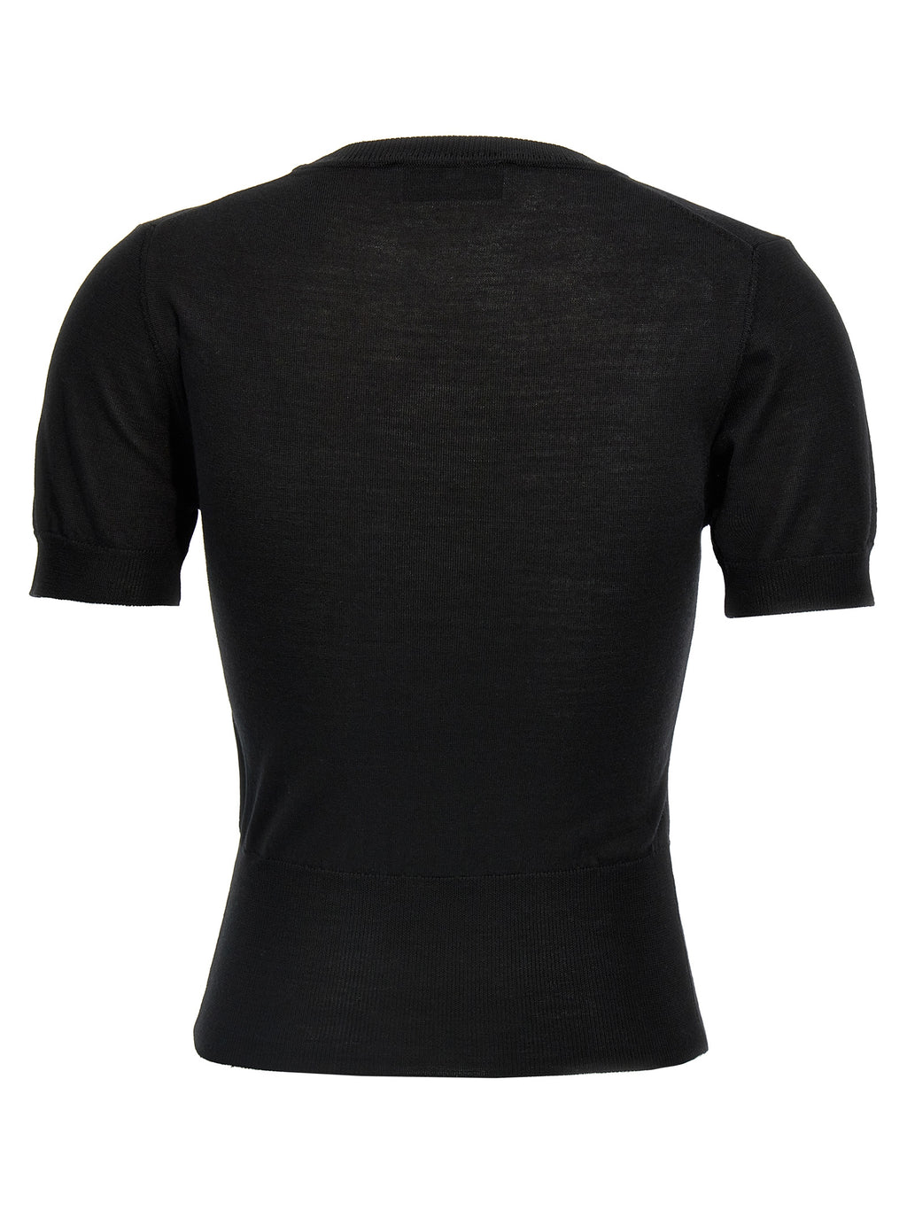 Black Cotton Bea T-Shirt