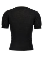 Black Cotton Bea T-Shirt