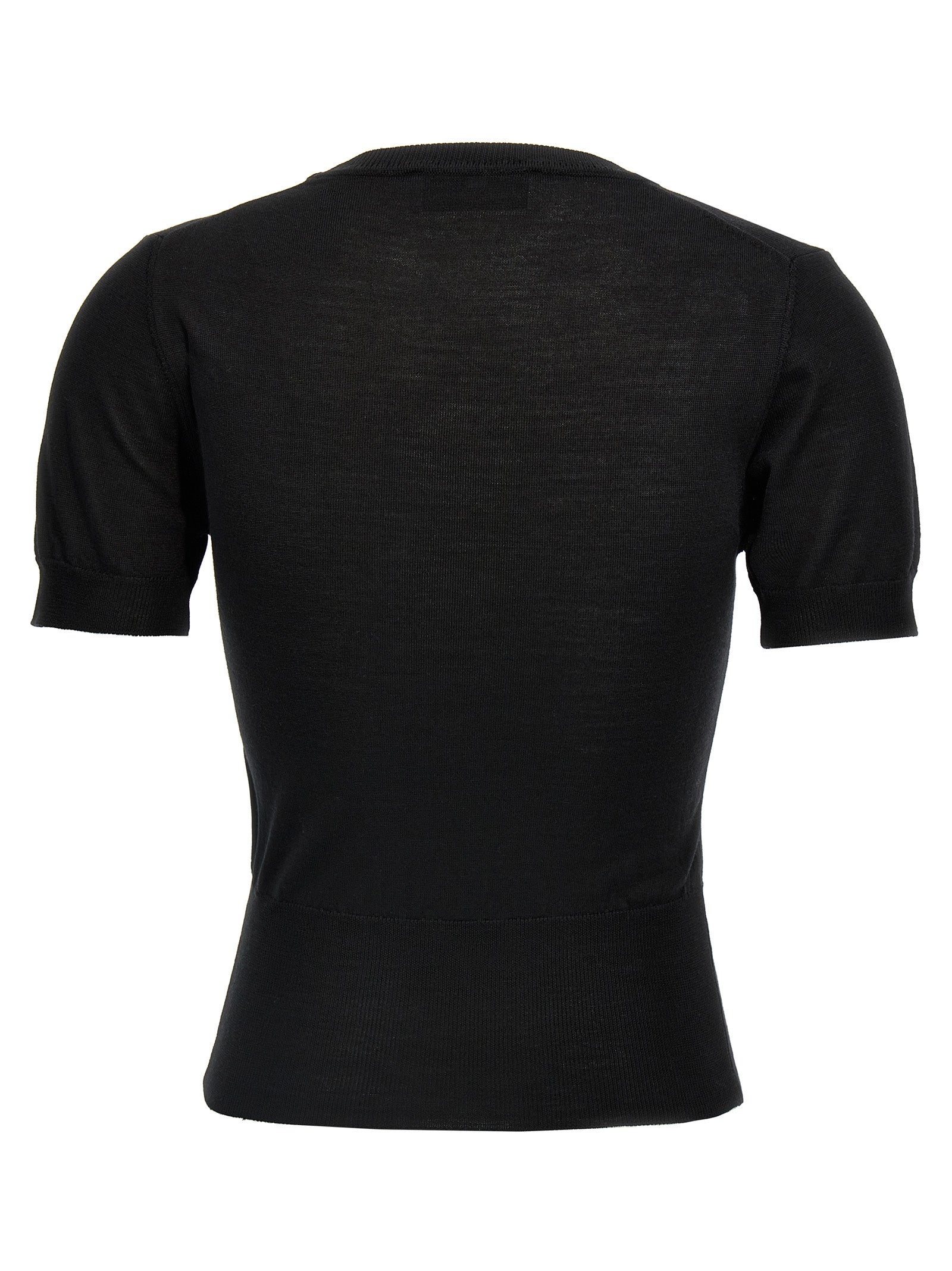 Black Cotton Bea T-Shirt