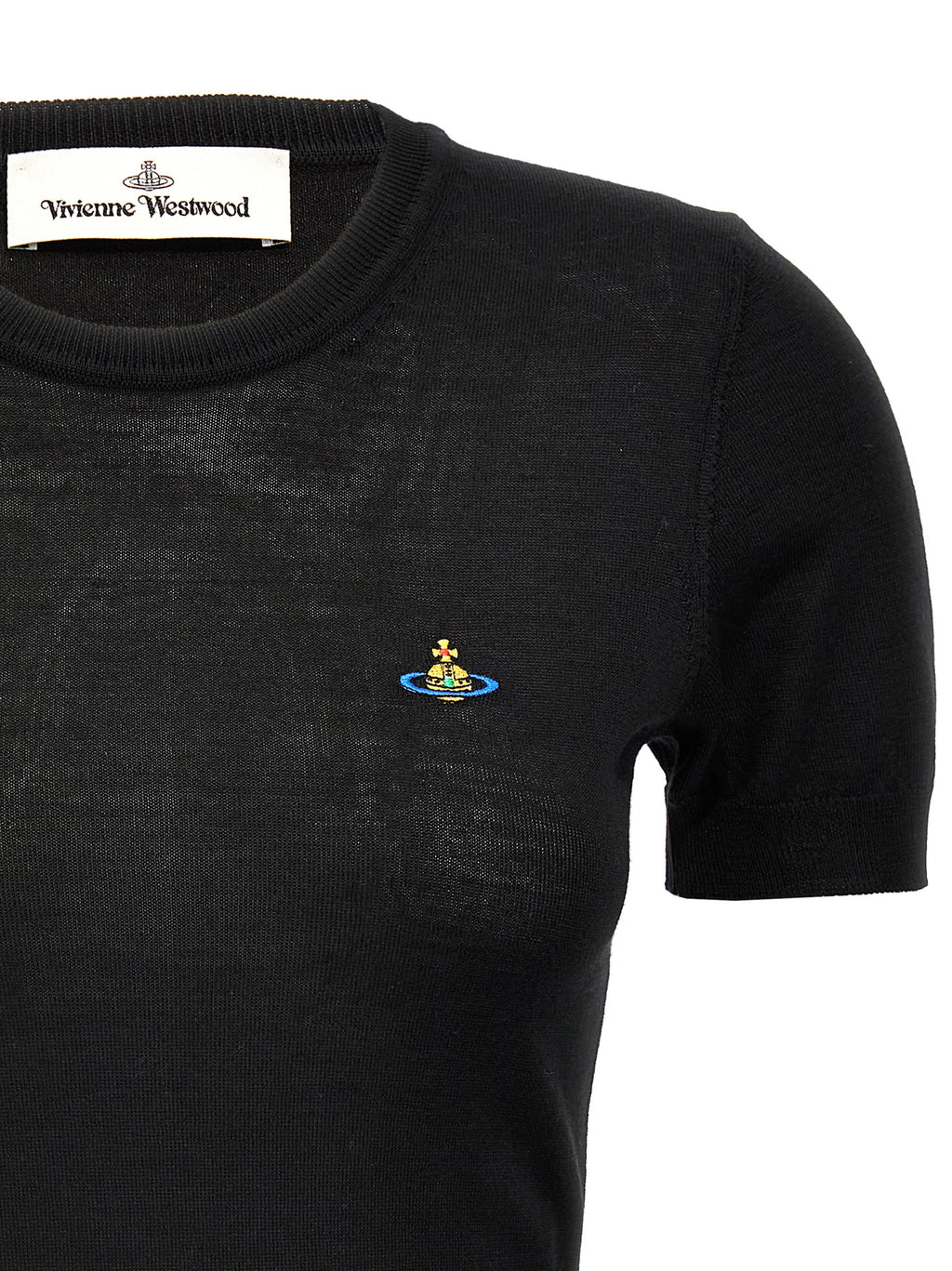 Black Cotton Bea T-Shirt