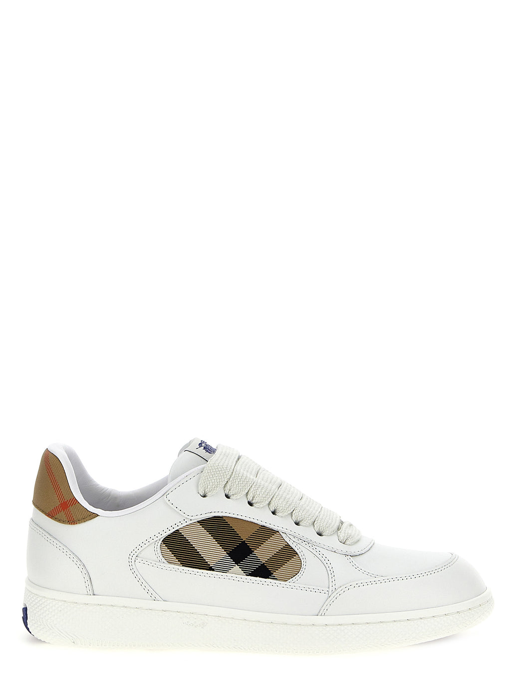 Beige Leather Terrace Sneakers