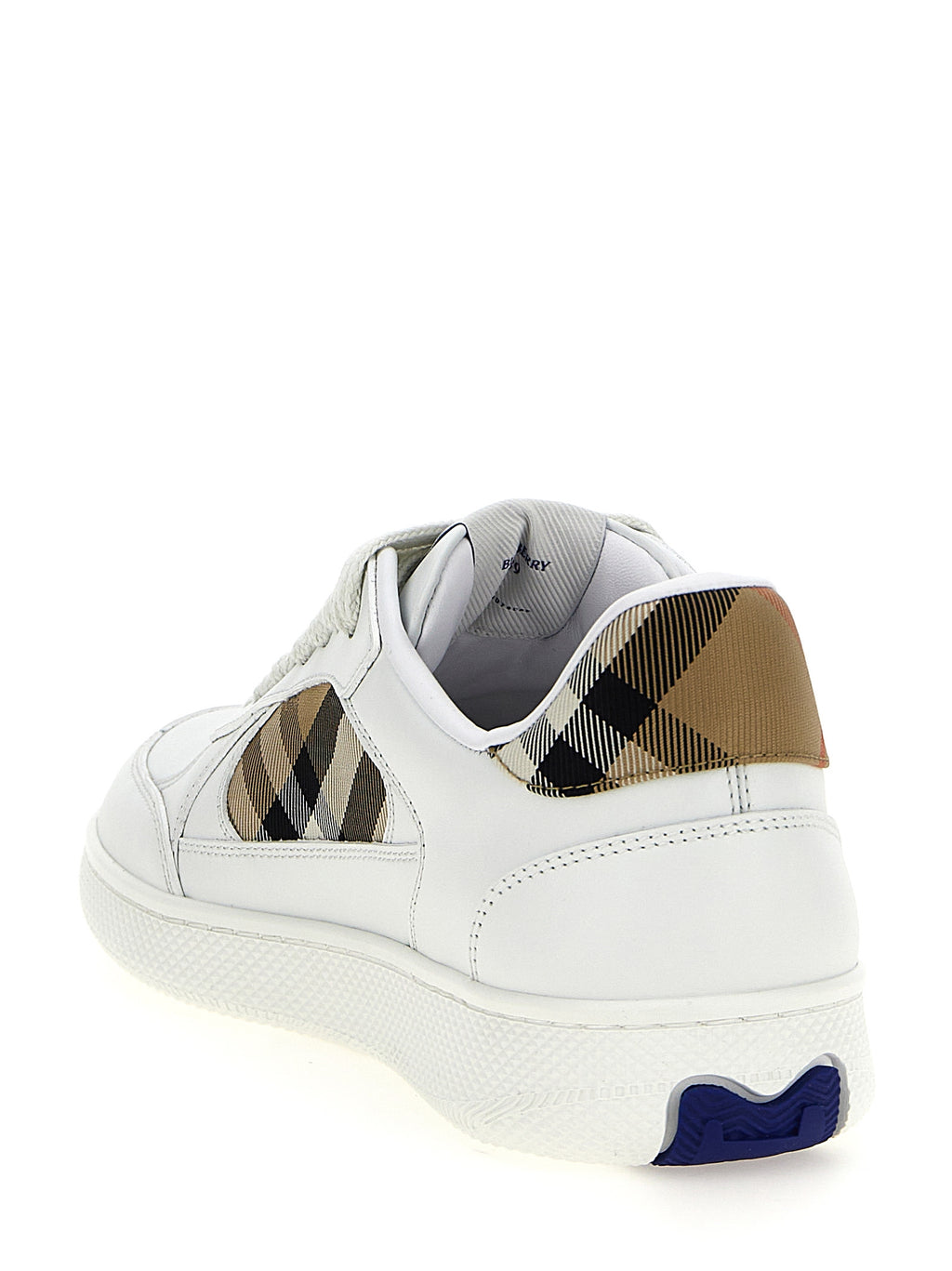 Beige Leather Terrace Sneakers