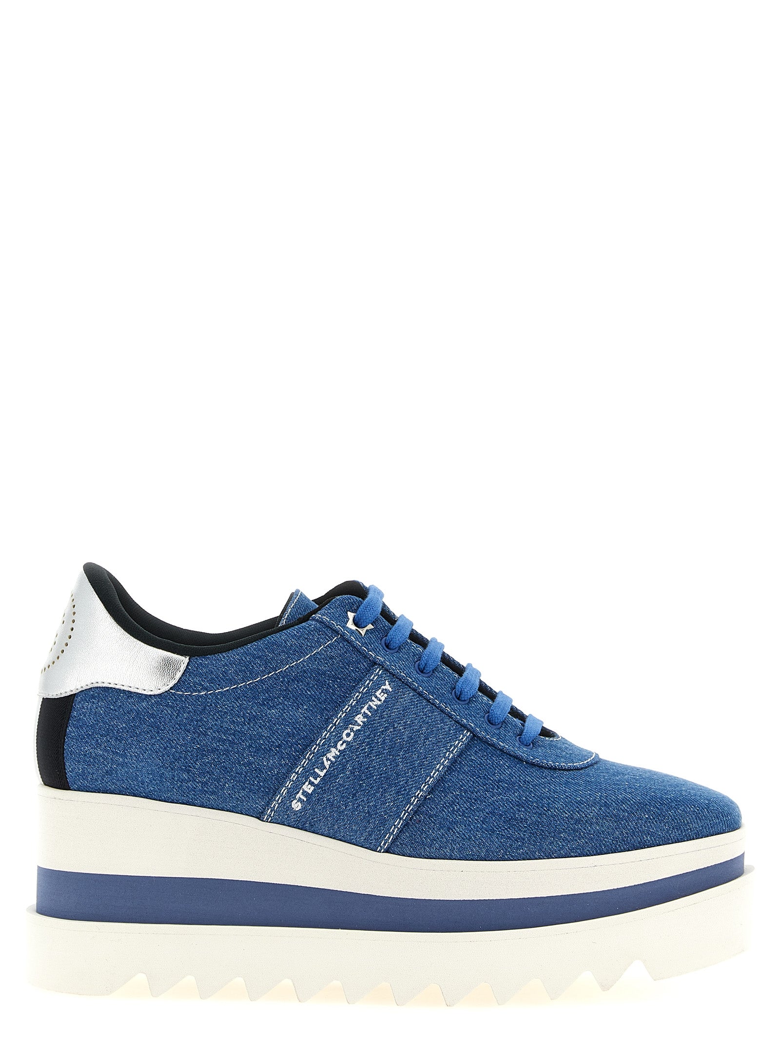 Sneakelyse Blue EVA Wedge Sandals