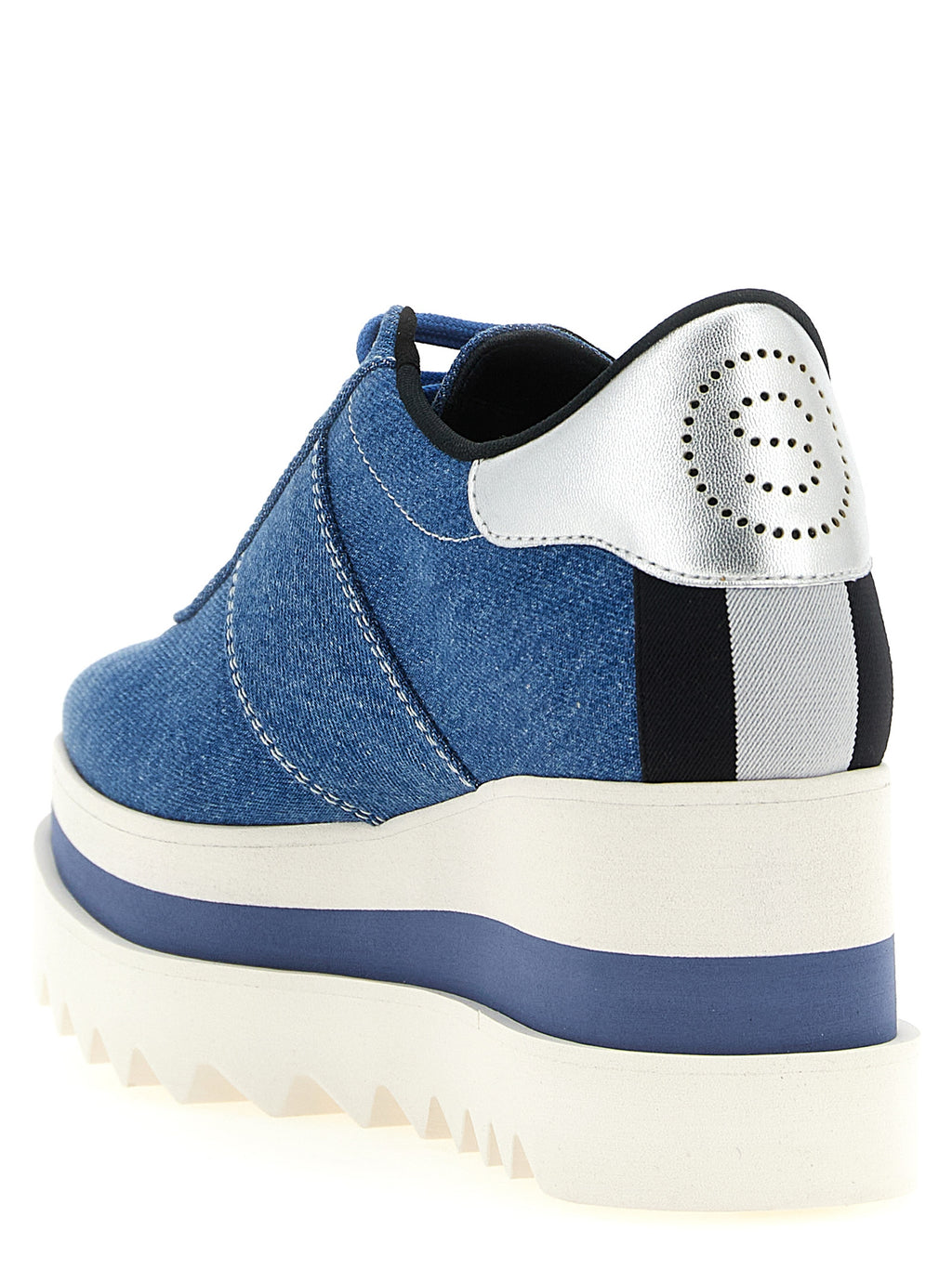Sneakelyse Blue EVA Wedge Sandals