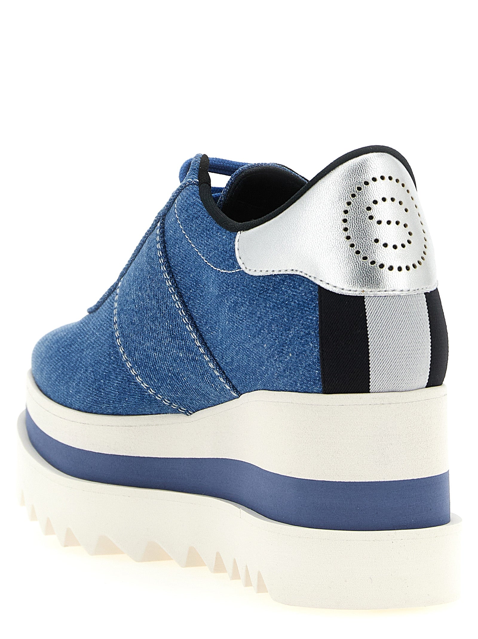 Sneakelyse Blue EVA Wedge Sandals