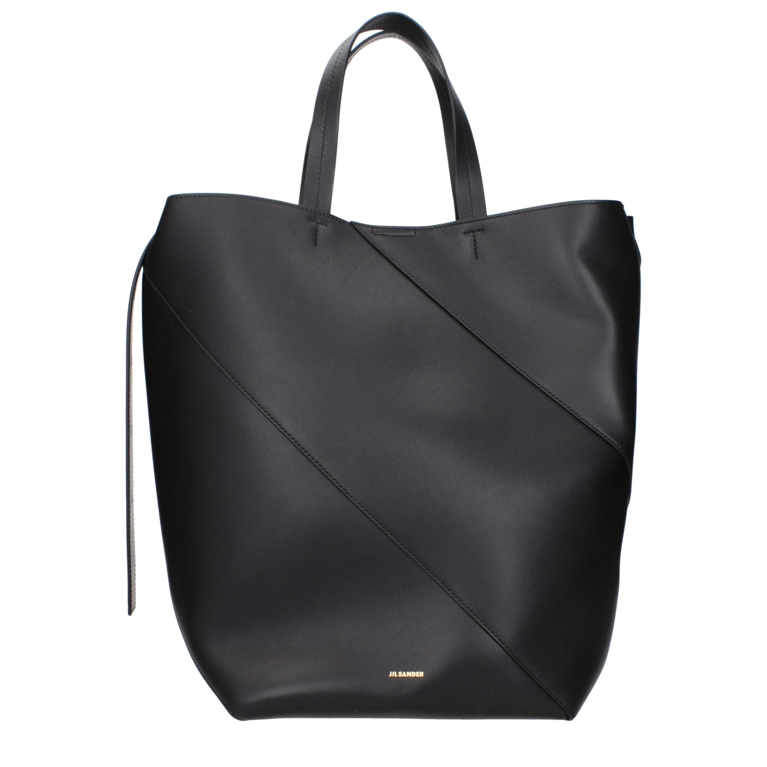 Black Leather Crossbody Bag