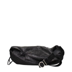 Black Leather Backpack