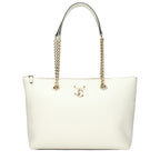 White Leather Shoulder Bag