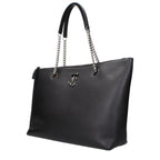 Black Leather Shoulder Bag
