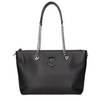 Black Leather Shoulder Bag