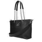 Black Leather Shoulder Bag