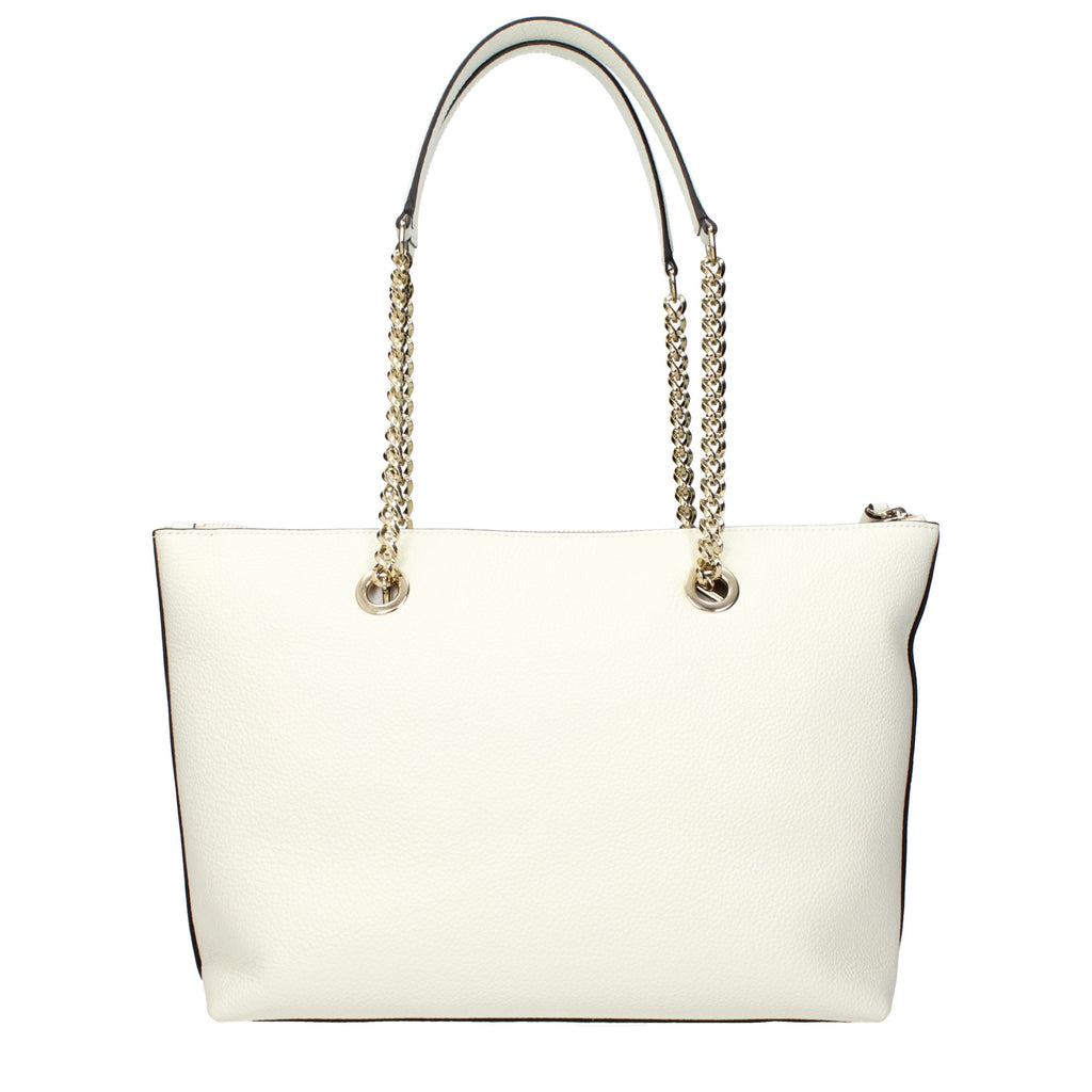 White Leather Shoulder Bag
