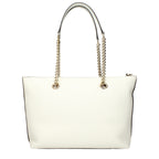 White Leather Shoulder Bag