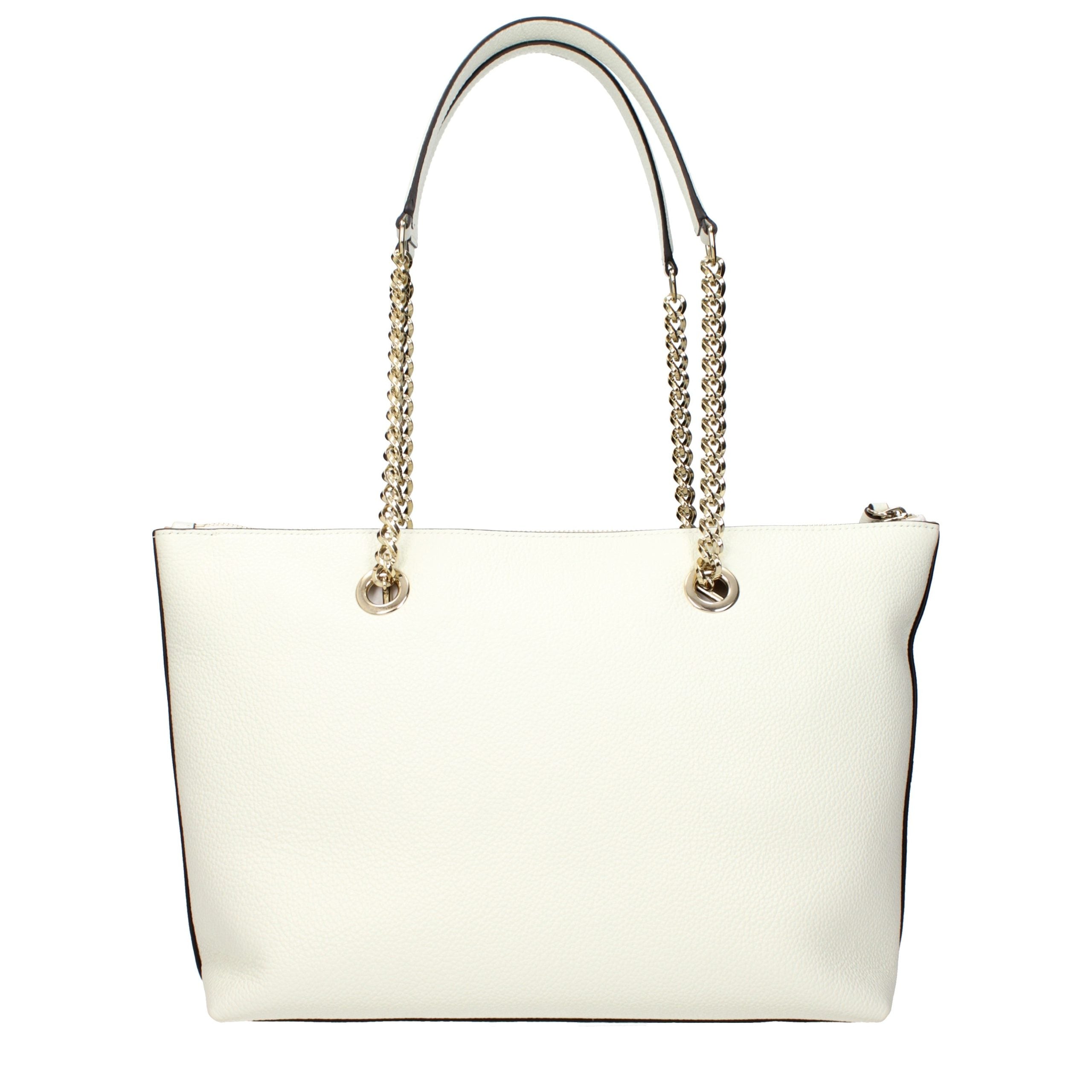 White Leather Shoulder Bag