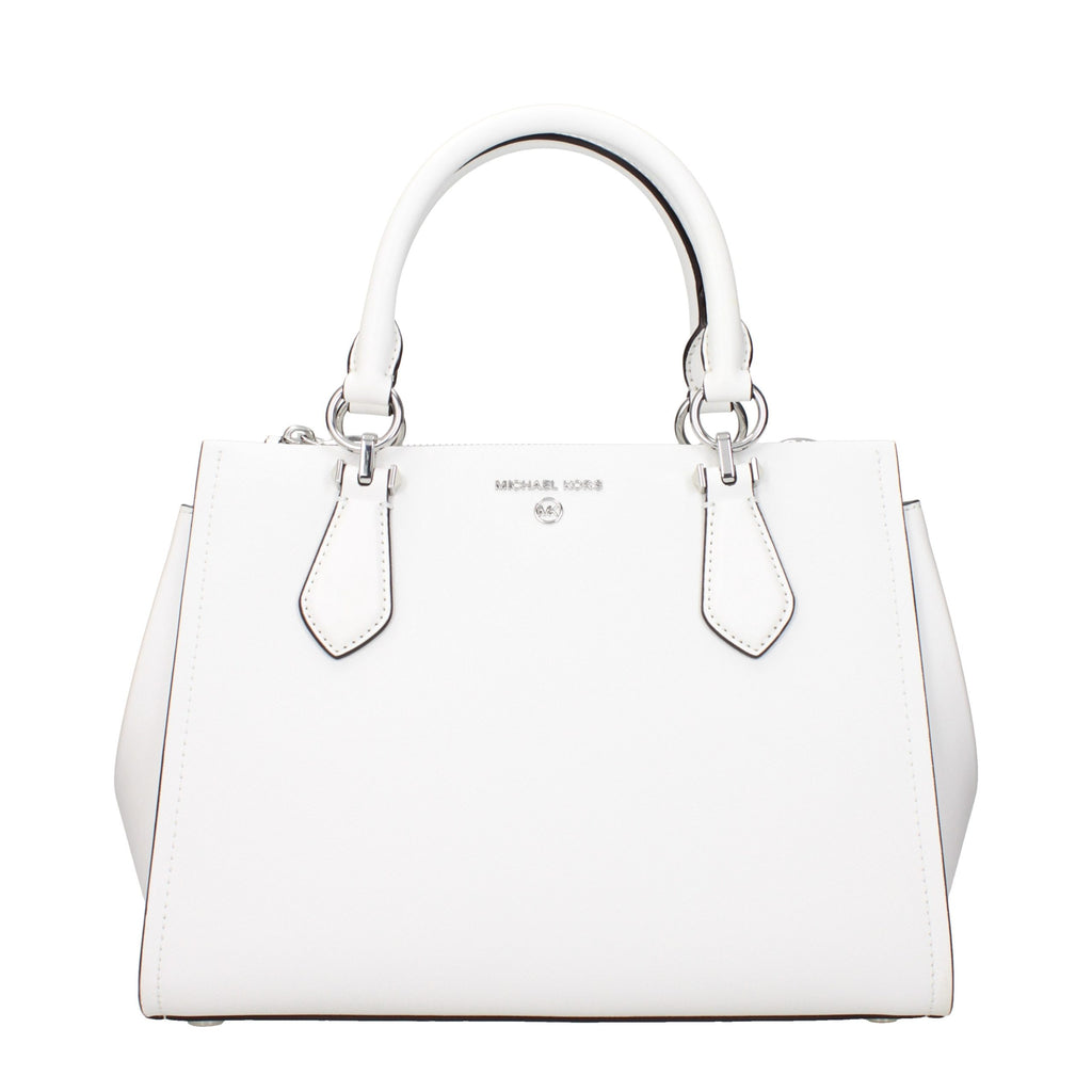 White Leather Shoulder Bag