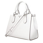 White Leather Shoulder Bag