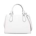White Leather Shoulder Bag