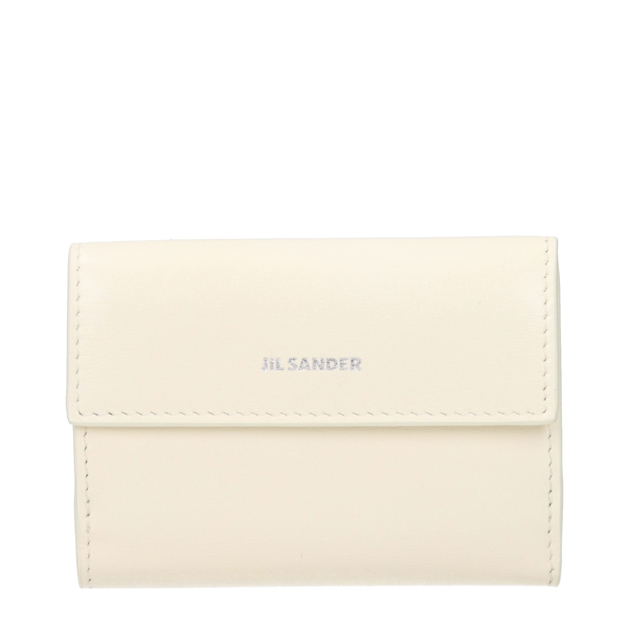 Premium White Leather Wallet