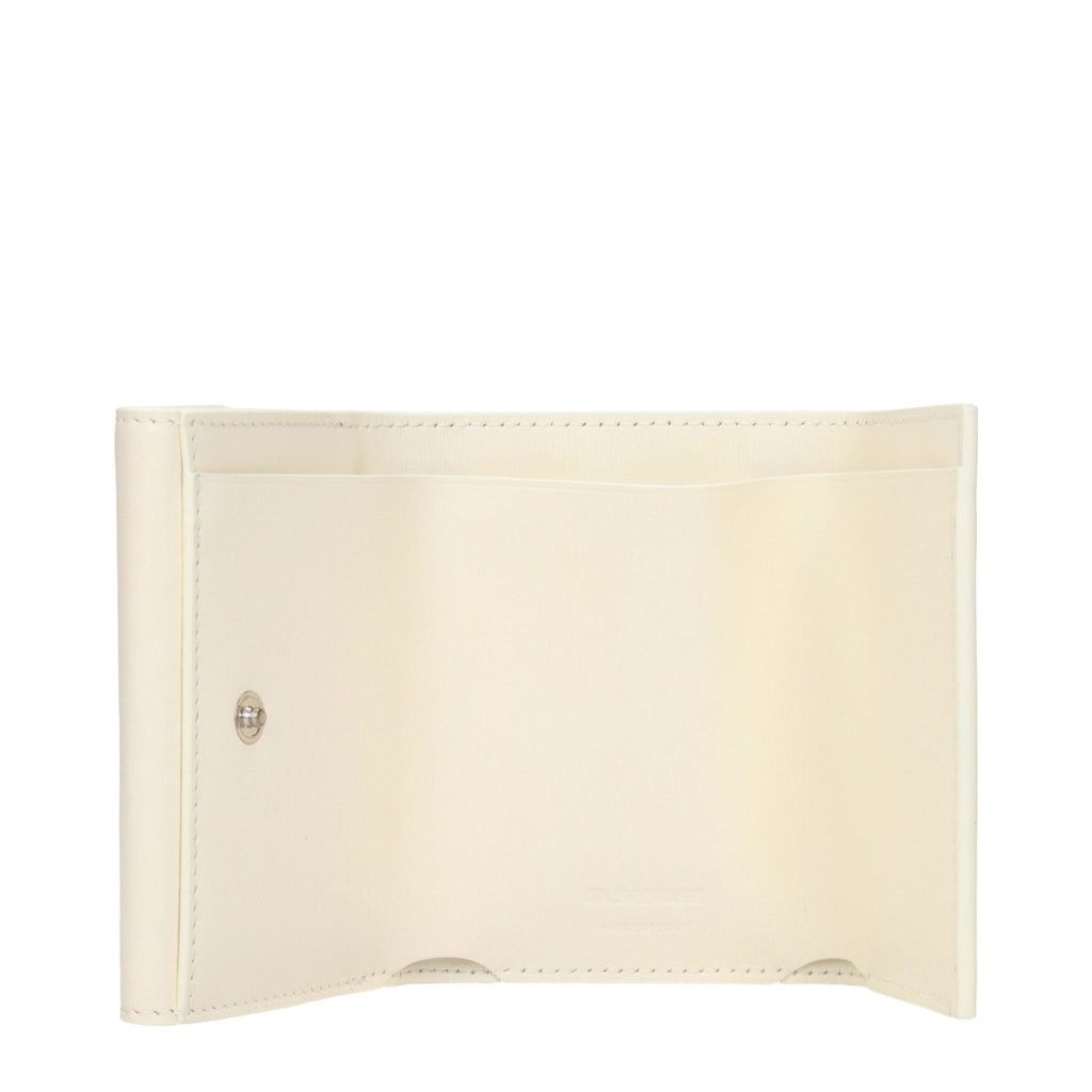 Premium White Leather Wallet