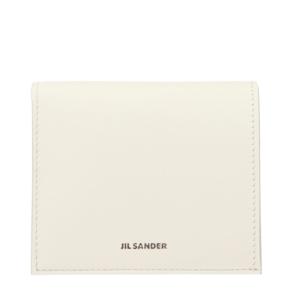 White Leather Wallet